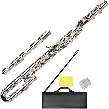 【美品】Kaerntner フルート Amazon | Kaerntner ケルントナー フルート KFLU-35/SV (U字頭部管付